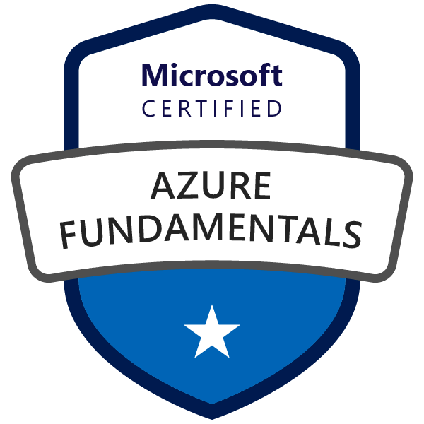 Microsoft Certified: Azure Fundamentals (AZ-900)