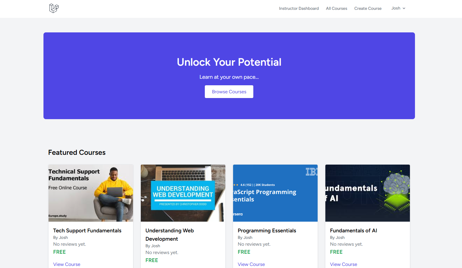Learning Management System